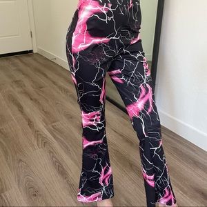 Size Small, stretchy flared pants